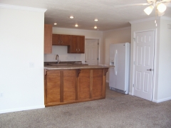 Real Estate -  416 First, Kirksville, Missouri - Living Room & Kitchen