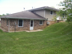 Real Estate -  1305 N. Florence St., Kirksville, Missouri - Back Yard