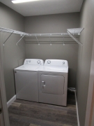 Real Estate -  1 Bedroom Vista Heights, Kirksville, Missouri - Laundry in Closet